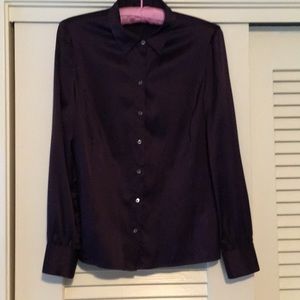Ann Taylor purple blouse